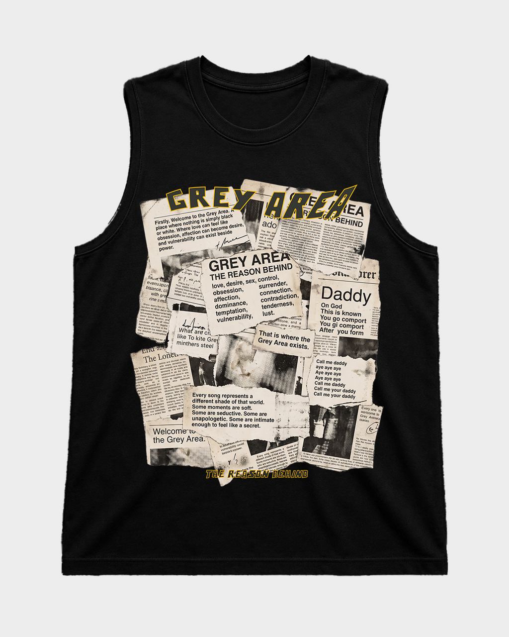 Grey Area Tank Top X 3XY