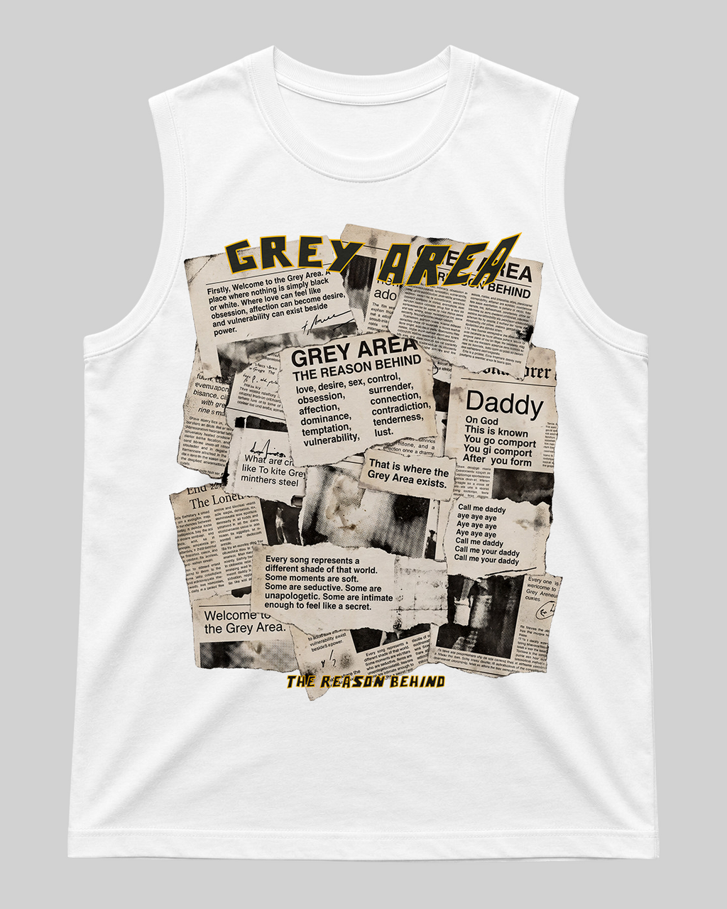 Grey Area Tank Top X 3XY
